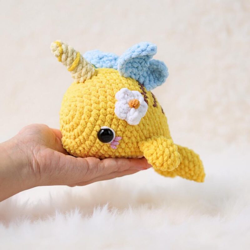 Dolphin Bee Amigurumi Crochet Pattern - Adorable DIY Stuffed Animal Toy - Instant Download PDF - Image 2