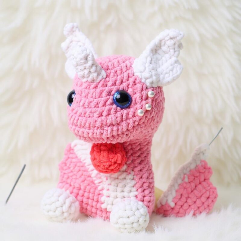 Dragon Snake Amigurumi Crochet Pattern - Mythical DIY Stuffed Animal Toy - Instant Download PDF - Image 3