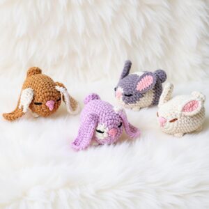 Bunny Amigurumi Crochet Pattern Bundle - Dreamy DIY Stuffed Animal Toys - Instant Download PDF