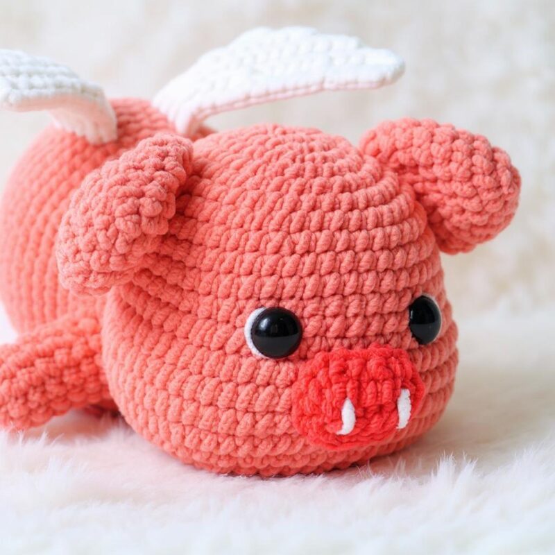 Piggy Amigurumi Crochet Pattern - Adorable - DIY Stuffed Animal Toy - Instant Download PDF - Image 2
