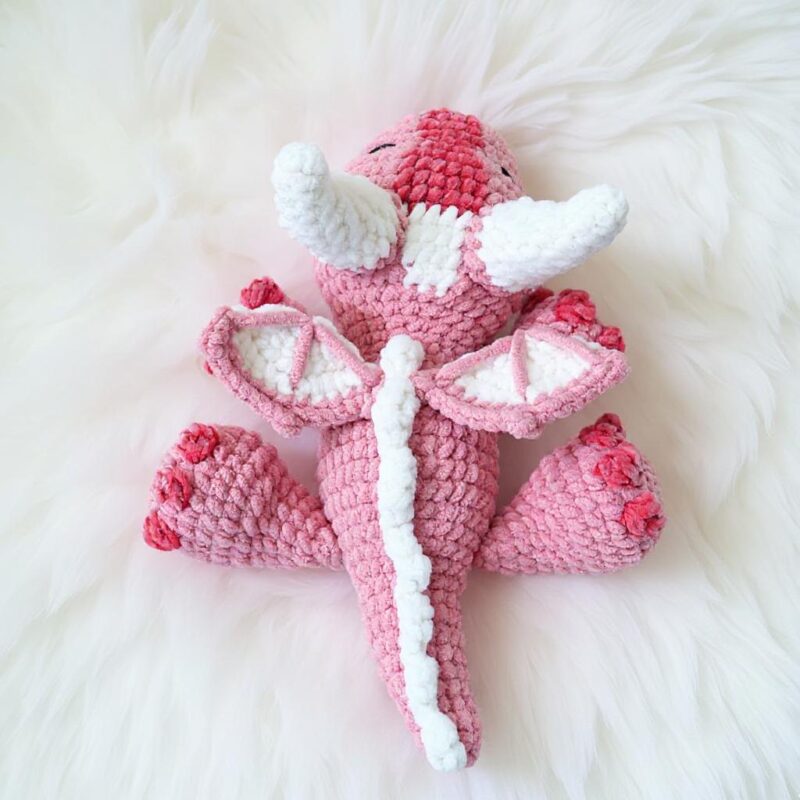 Dreamy the Dragon Amigurumi Crochet Pattern - Whimsical DIY Stuffed Animal Toy - Instant Download PDF - Image 5