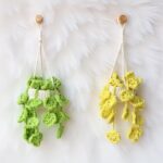 Drooping Leaf Amigurumi Crochet Pattern - Cute DIY Plant Plushie - Instant Download PDF
