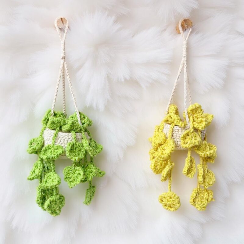 Drooping Leaf Amigurumi Crochet Pattern - Cute DIY Plant Plushie - Instant Download PDF - Image 3