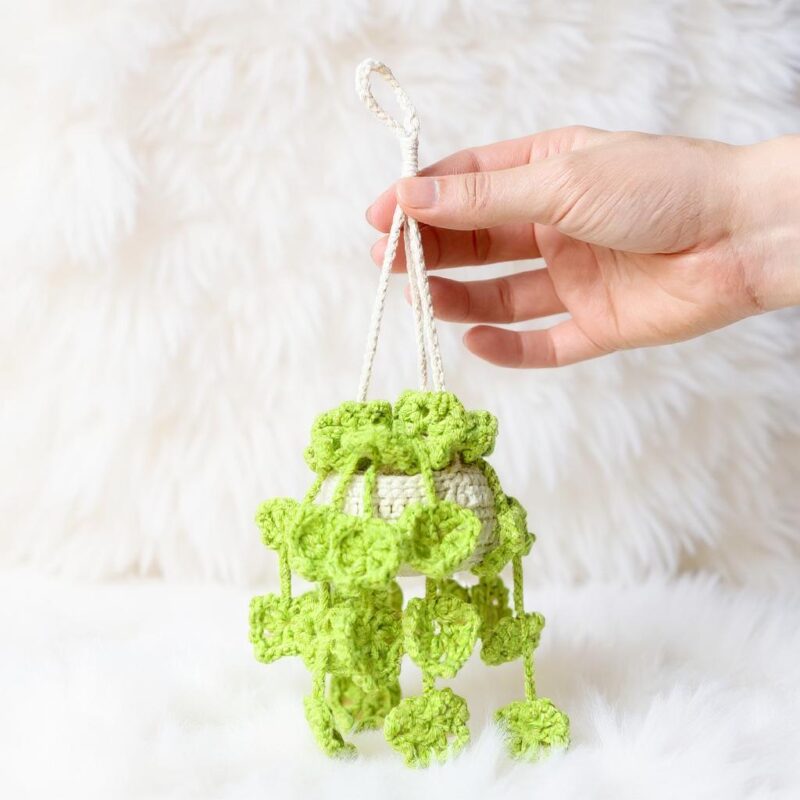 Drooping Leaf Amigurumi Crochet Pattern - Cute DIY Plant Plushie - Instant Download PDF - Image 5