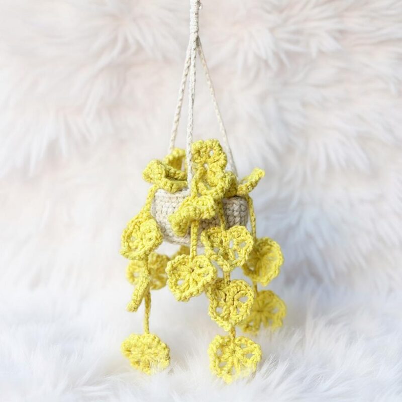 Drooping Leaf Amigurumi Crochet Pattern - Cute DIY Plant Plushie - Instant Download PDF - Image 7