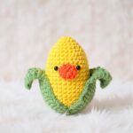 Ducky Corn Amigurumi Crochet Pattern - Adorable DIY Stuffed Animal Toy - Instant Download PDF