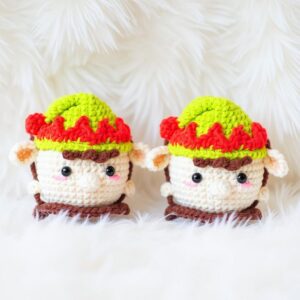 Swinging Elf Amigurumi Crochet Pattern - Charming DIY Car Hanging Charm - Instant Download PDF