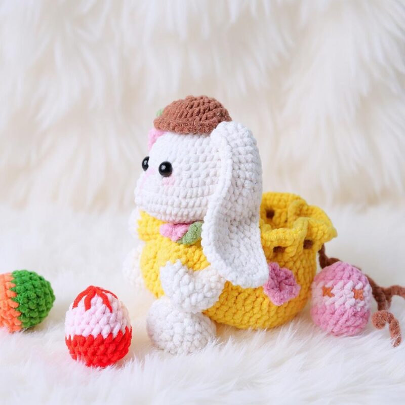 Easter Bunny Amigurumi Crochet Pattern - Adorable DIY Stuffed Animal Toy - Instant Download PDF - Image 6
