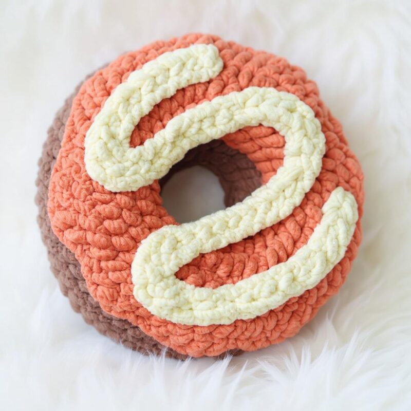 Easter Carrot Donut Amigurumi Crochet Pattern - Adorable DIY Stuffed Toy - Instant Download PDF - Image 3