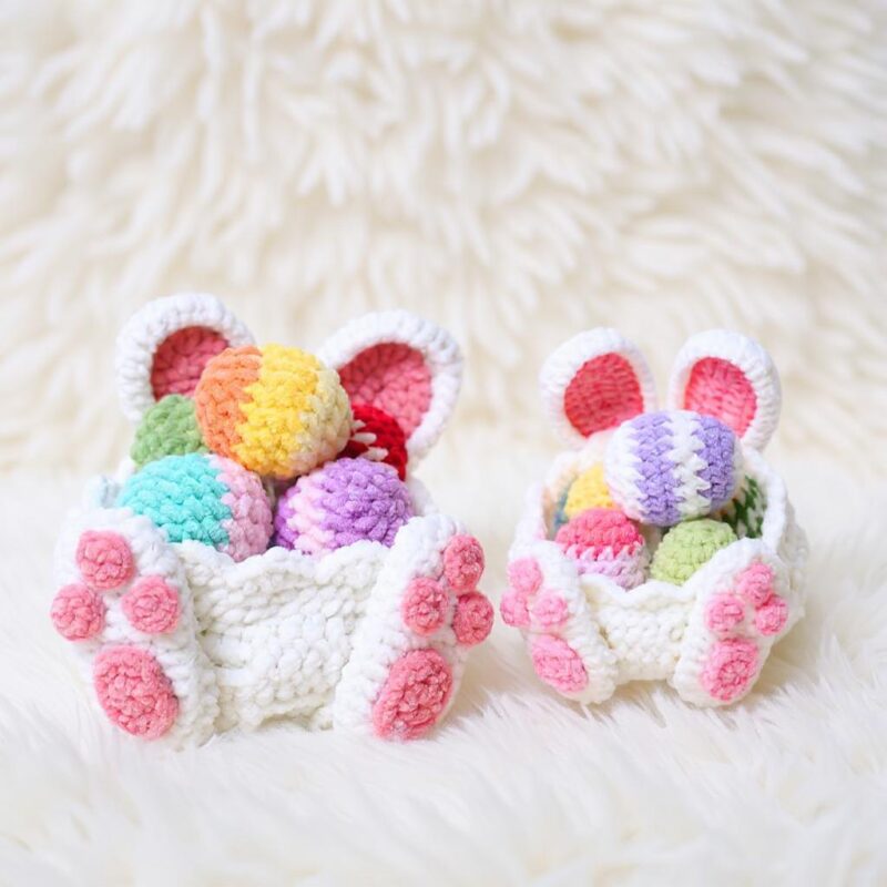 Easter Egg Bunny Amigurumi Crochet Pattern - Adorable DIY Stuffed Animal Toy - Instant Download PDF - Image 2