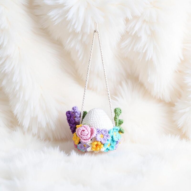 Easter Egg Flowers Amigurumi Crochet Pattern - Charming DIY Easter Decor - Instant Download PDF - Image 2