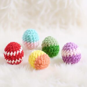 Easter Eggs Amigurumi Crochet Pattern - Adorable DIY Easter Decoration - Instant Download PDF
