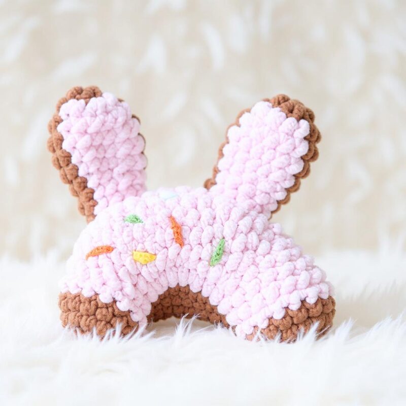 Easter Rabbit Donut Amigurumi Crochet Pattern - Adorable DIY Stuffed Animal Toy - Instant Download PDF - Image 4