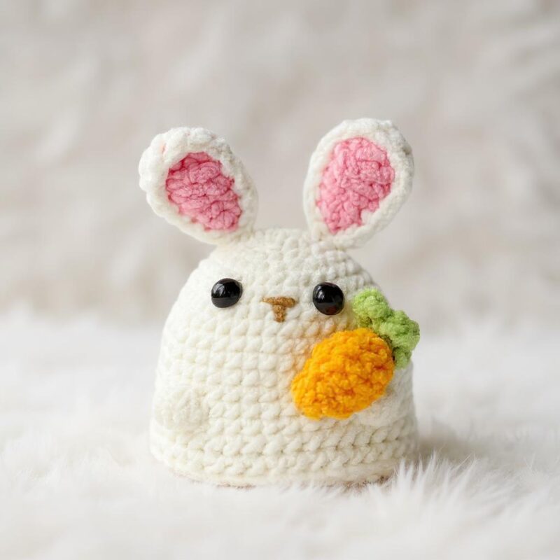 Reversible Bunny Egg Amigurumi Crochet Pattern - Adorable DIY Stuffed Animal Toy - Instant Download PDF - Image 2
