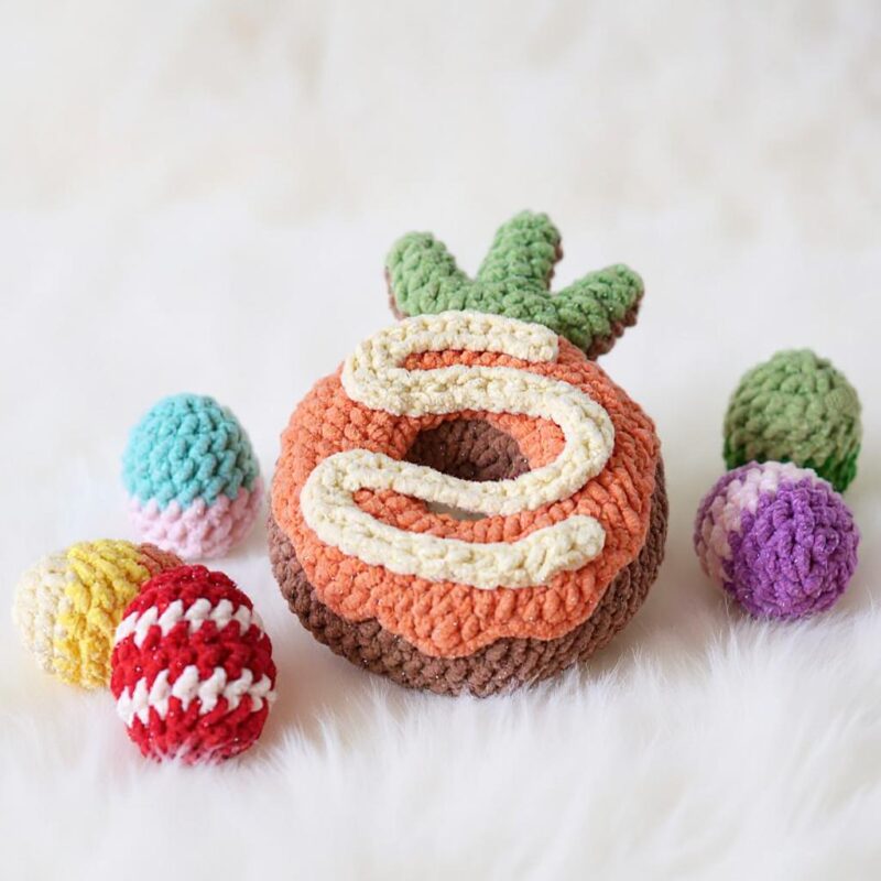 Easter Sweet Treats Amigurumi Crochet Patterns Bundle - Adorable DIY Easter Decor & Play Food - Instant Download PDF - Image 2