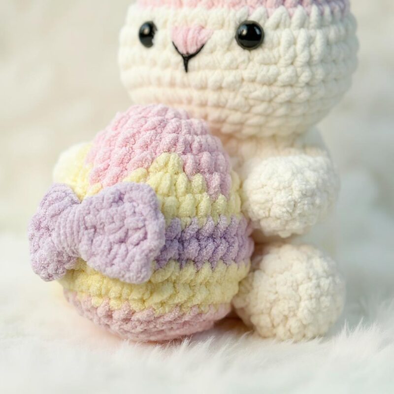 Easter Bunny & Carrot Eggs Amigurumi Crochet Pattern - Adorable - DIY Easter Toys & Decor - Instant Download PDF - Image 5