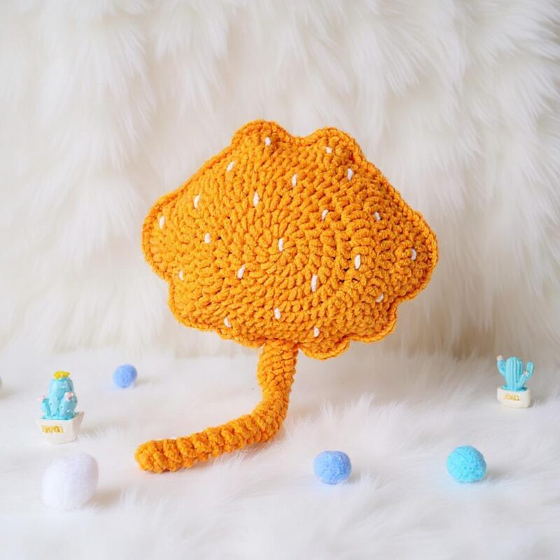 Egg Ray Amigurumi Crochet Pattern - Adorable DIY Stuffed Animal Toy - Instant Download PDF - Image 3
