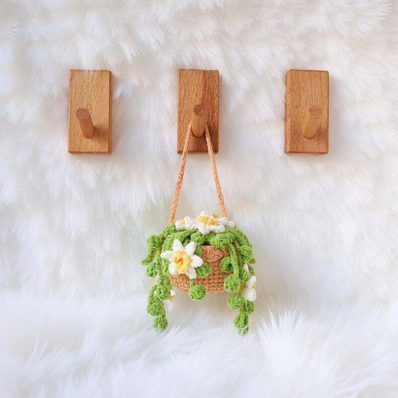 Flower Basket Amigurumi Crochet Pattern - Elegant DIY Home Decor - Instant Download PDF - Image 3