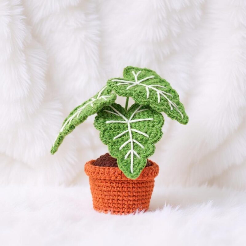 Houseplant Collection Amigurumi Crochet Pattern - Elegant DIY Home Decor - Instant Download PDF - Image 2