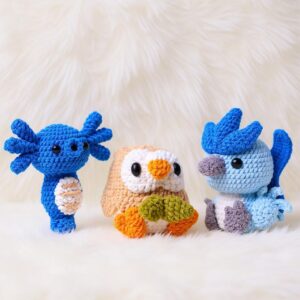 Elemental Puffs Amigurumi Crochet Pattern Bundle - Adorable DIY Stuffed Toys - Instant Download PDF