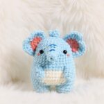 Elephant Amigurumi Crochet Pattern - Adorable DIY Stuffed Animal Toy - Instant Download PDF