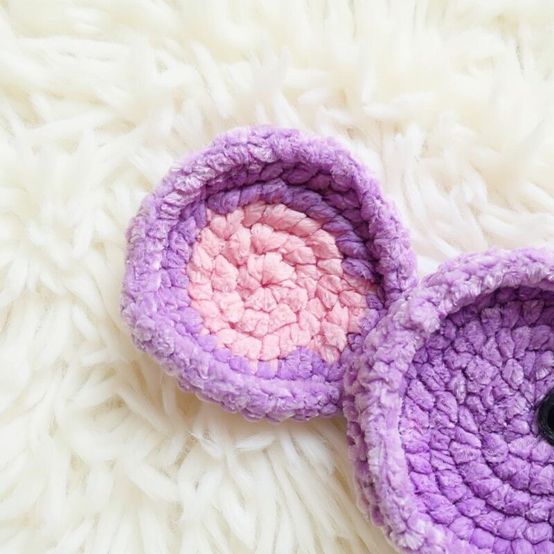 Elephant Amigurumi Crochet Pattern - Adorable DIY Eyeglasses Holder - Instant Download PDF - Image 5