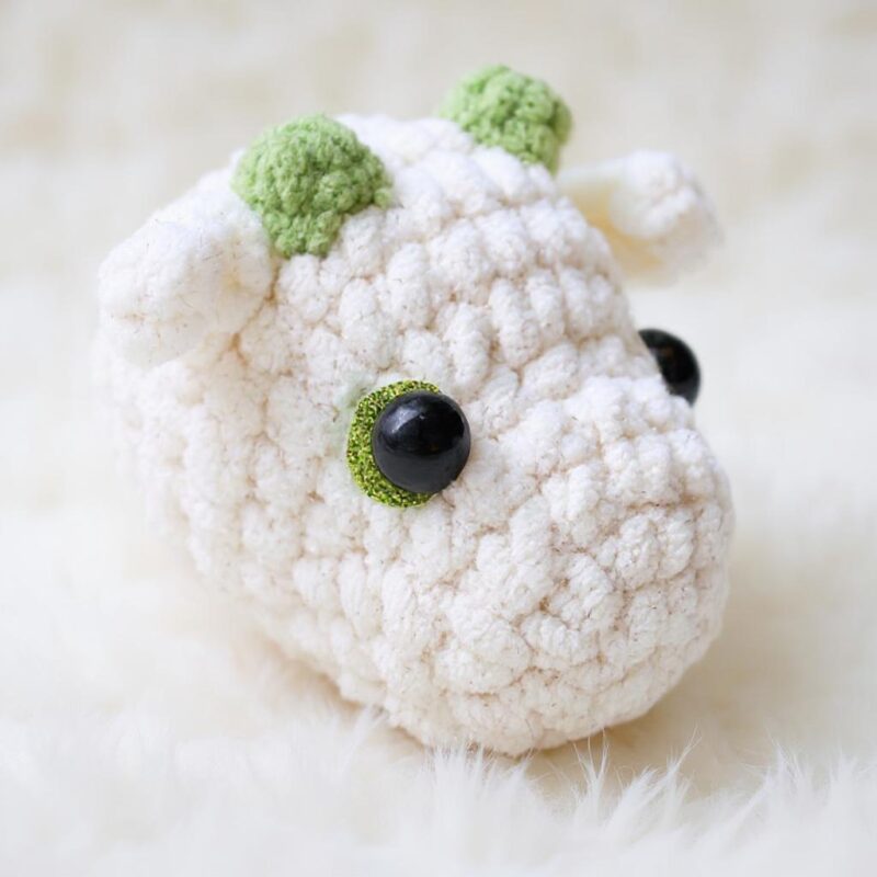 Emerald Frost Dragon Amigurumi Crochet Pattern - Mythical DIY Stuffed Animal Toy - Instant Download PDF - Image 4