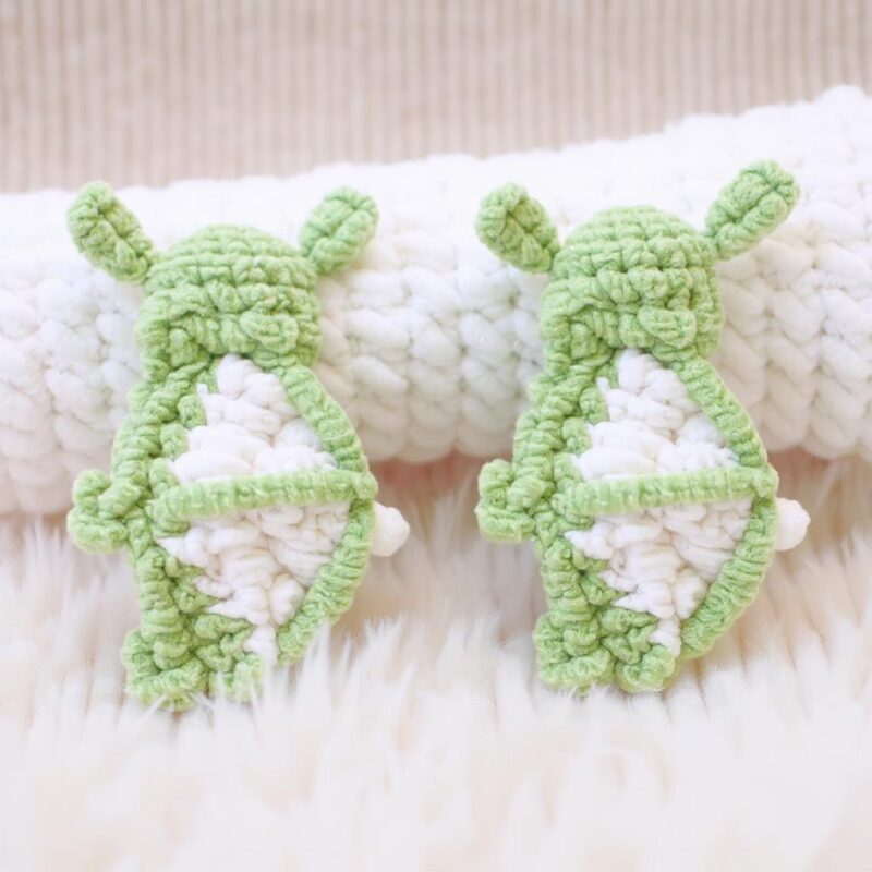 Emerald Frost Dragon Amigurumi Crochet Pattern - Mythical DIY Stuffed Animal Toy - Instant Download PDF - Image 5