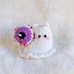 Eyeball Snail Amigurumi Crochet Pattern - Spooky Cute - DIY Stuffed Animal Toy - Instant Download PDF