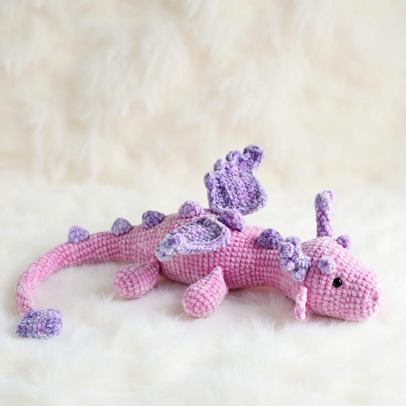 Fairy Dragon Amigurumi Crochet Pattern Bundle - Magical DIY Stuffed Animal Toys - Instant Download PDF - Image 3