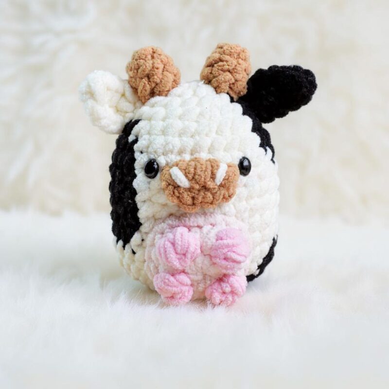 Marshmallow Farm Animals Amigurumi Crochet Pattern - Adorable DIY Stuffed Animal Toys - Instant Download PDF - Image 2