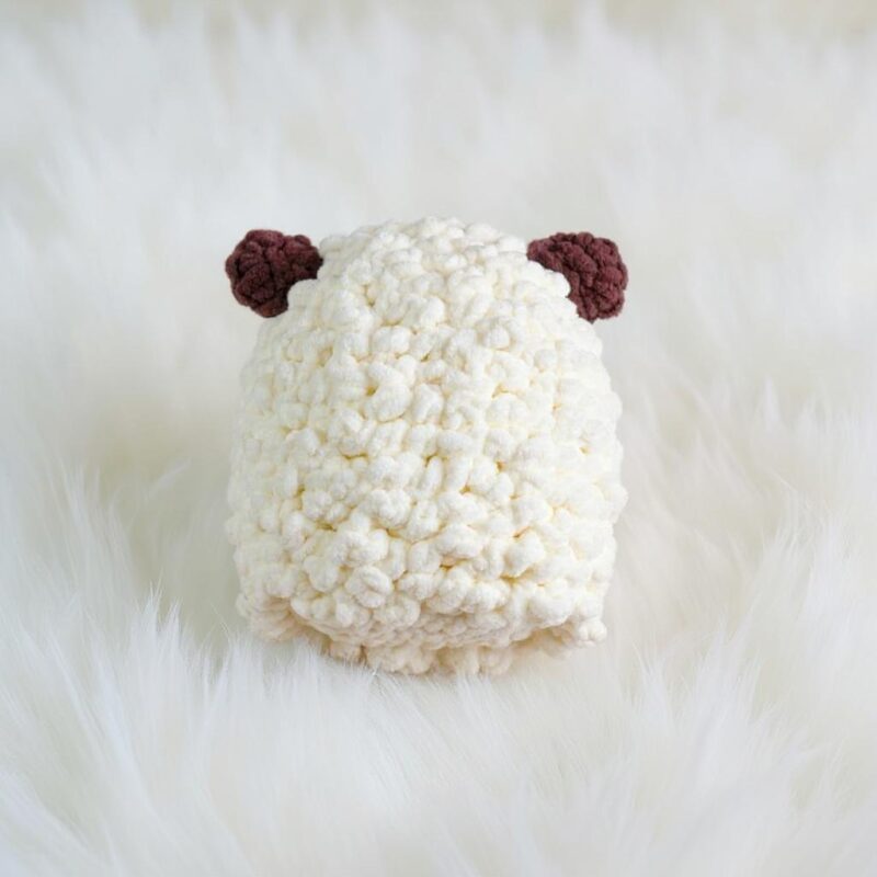 Marshmallow Farm Animals Amigurumi Crochet Pattern - Adorable DIY Stuffed Animal Toys - Instant Download PDF - Image 11
