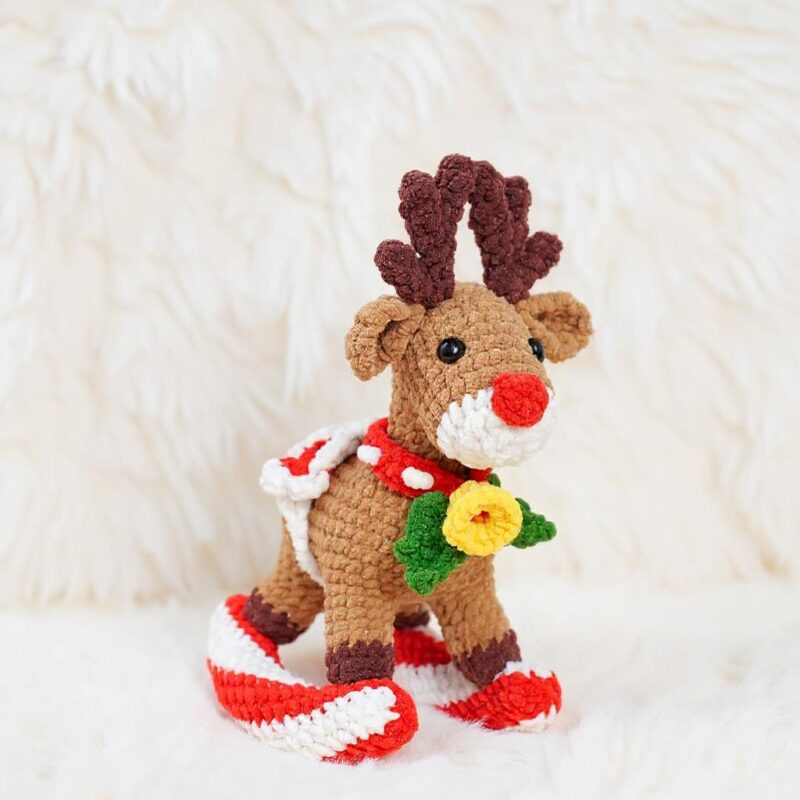 Festive Fireside Amigurumi Crochet Patterns Bundle - Cozy DIY Holiday Decor & Toys - Instant Download PDF - Image 3