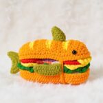 Fish Bread Amigurumi Crochet Pattern - Adorable DIY Stuffed Food Toy - Instant Download PDF