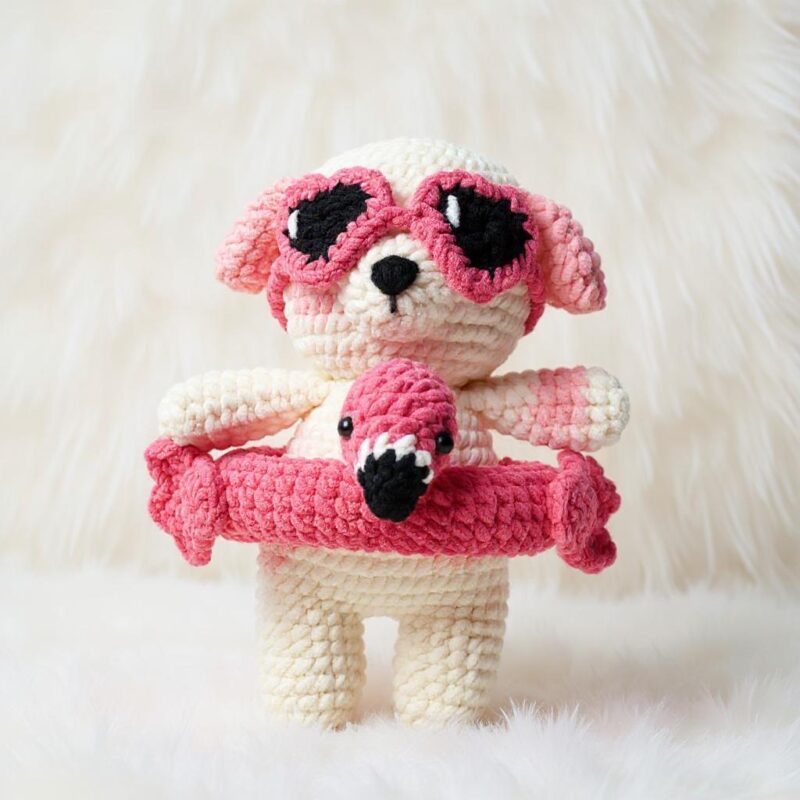 Float Dog Amigurumi Crochet Pattern Bundle - Adorable DIY Stuffed Animal Toy - Instant Download PDF - Image 7