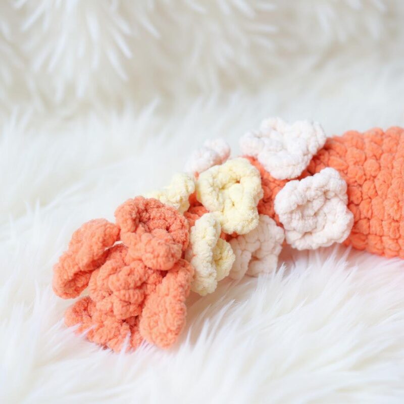Floral Dragon Amigurumi Crochet Pattern - Whimsical DIY Stuffed Animal Toy - Instant Download PDF - Image 5