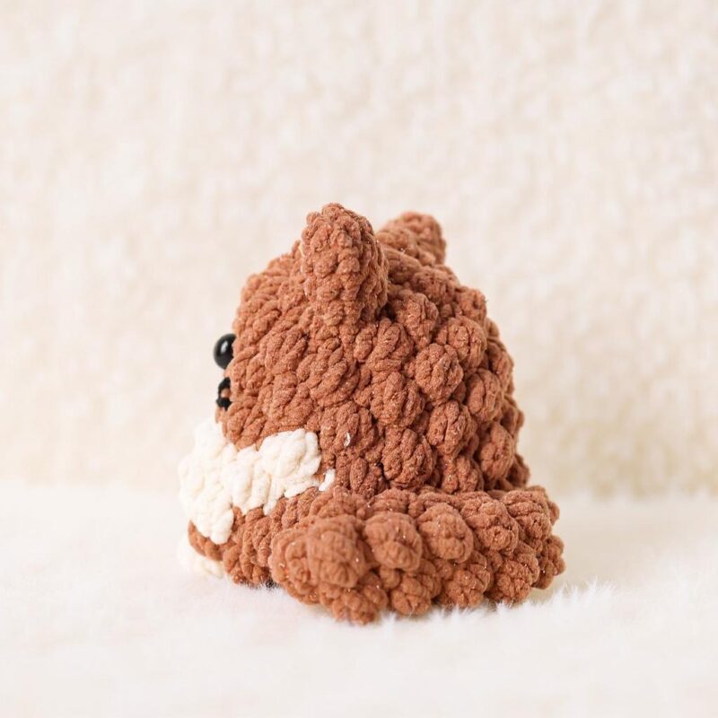 Fluffy Brown Cat Amigurumi Crochet Pattern - Adorable DIY Stuffed Animal Toy - Instant Download PDF - Image 4