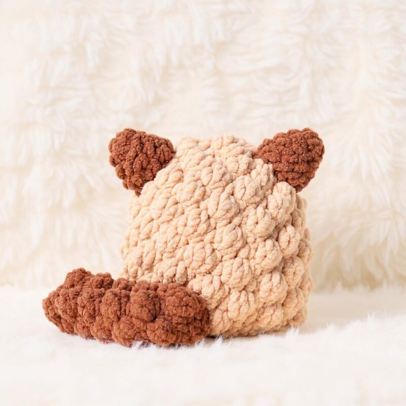 Fluffy Siamese Cat Amigurumi Crochet Pattern - Adorable DIY Stuffed Animal Toy - Instant Download PDF - Image 5