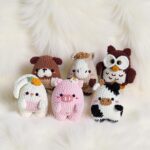 Fluffy Farmies Farm Animal Amigurumi Crochet Pattern Bundle - Adorable DIY Stuffed Toys - Instant Download PDF