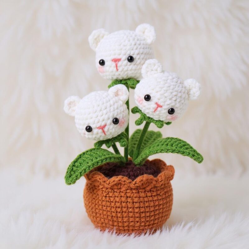 Potted Forest Friends Amigurumi Crochet Patterns Bundle - Adorable DIY Woodland Animals - Instant Download PDF - Image 2