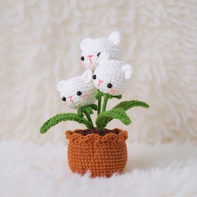 Potted Forest Friends Amigurumi Crochet Patterns Bundle - Adorable DIY Woodland Animals - Instant Download PDF - Image 3