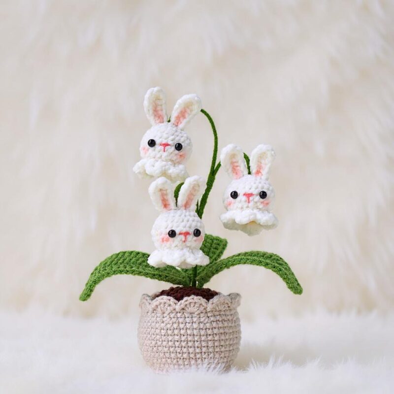 Potted Forest Friends Amigurumi Crochet Patterns Bundle - Adorable DIY Woodland Animals - Instant Download PDF - Image 4