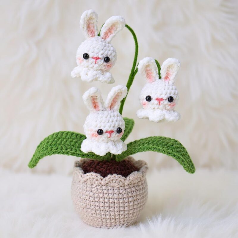 Potted Forest Friends Amigurumi Crochet Patterns Bundle - Adorable DIY Woodland Animals - Instant Download PDF - Image 5