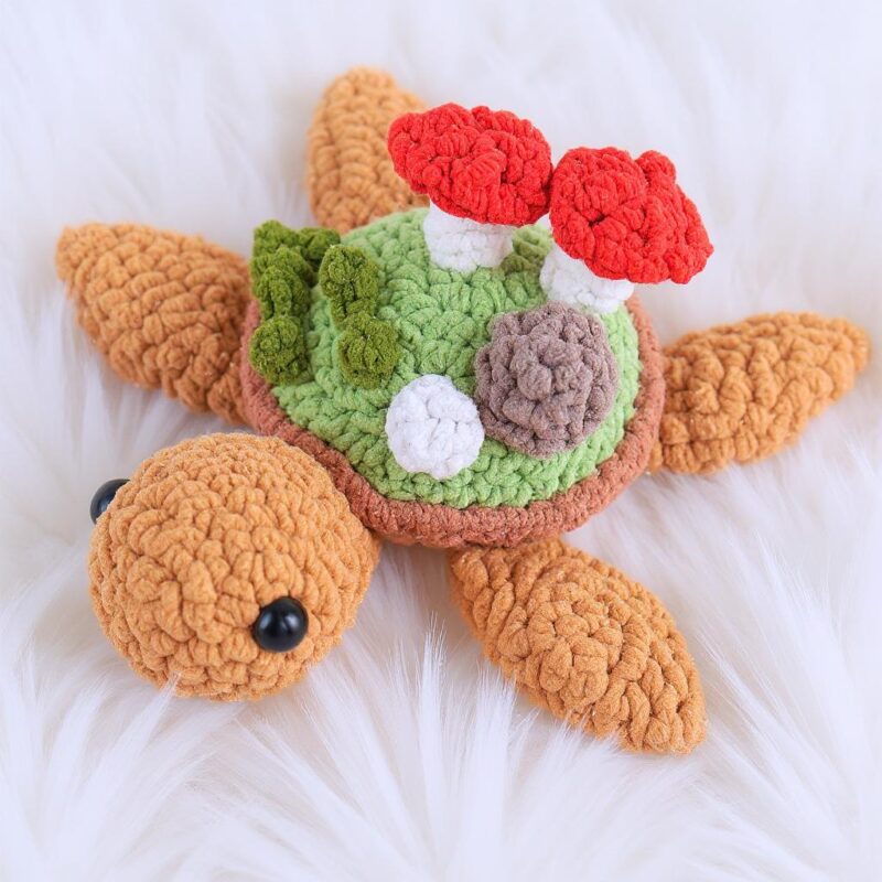 Forest Turtle Amigurumi Crochet Pattern - Adorable DIY Stuffed Animal Toy - Instant Download PDF - Image 3