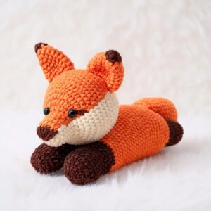 Fox Amigurumi Crochet Pattern - Adorable DIY Stuffed Animal Toy - Instant Download PDF