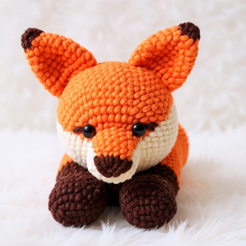 Fox Amigurumi Crochet Pattern - Adorable DIY Stuffed Animal Toy - Instant Download PDF - Image 2