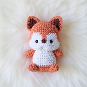 Fox Amigurumi Crochet Pattern - Adorable DIY Stuffed Animal Toy - Instant Download PDF