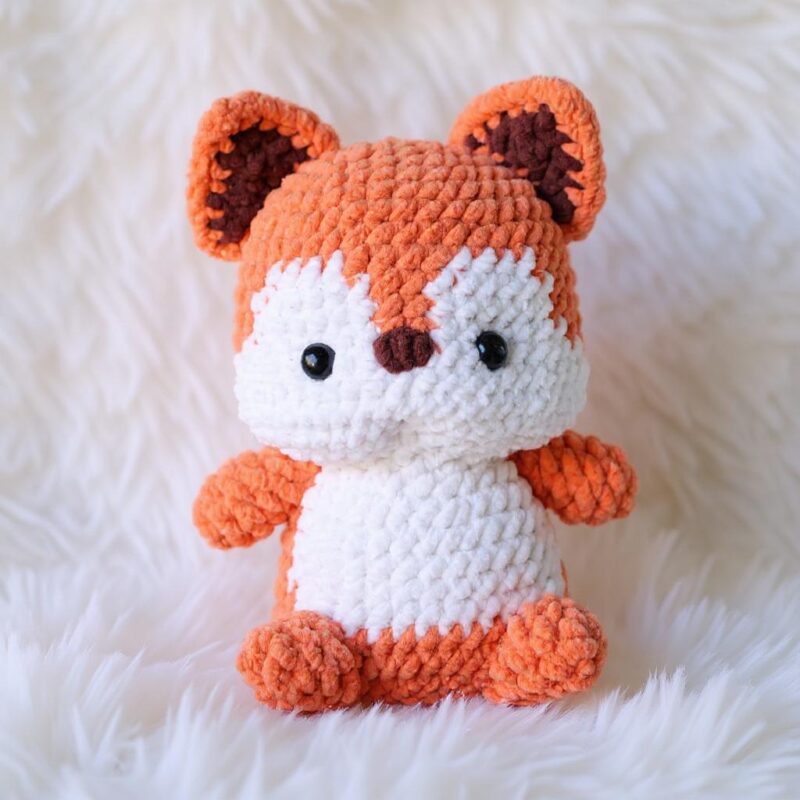 Fox Amigurumi Crochet Pattern - Adorable DIY Stuffed Animal Toy - Instant Download PDF - Image 2