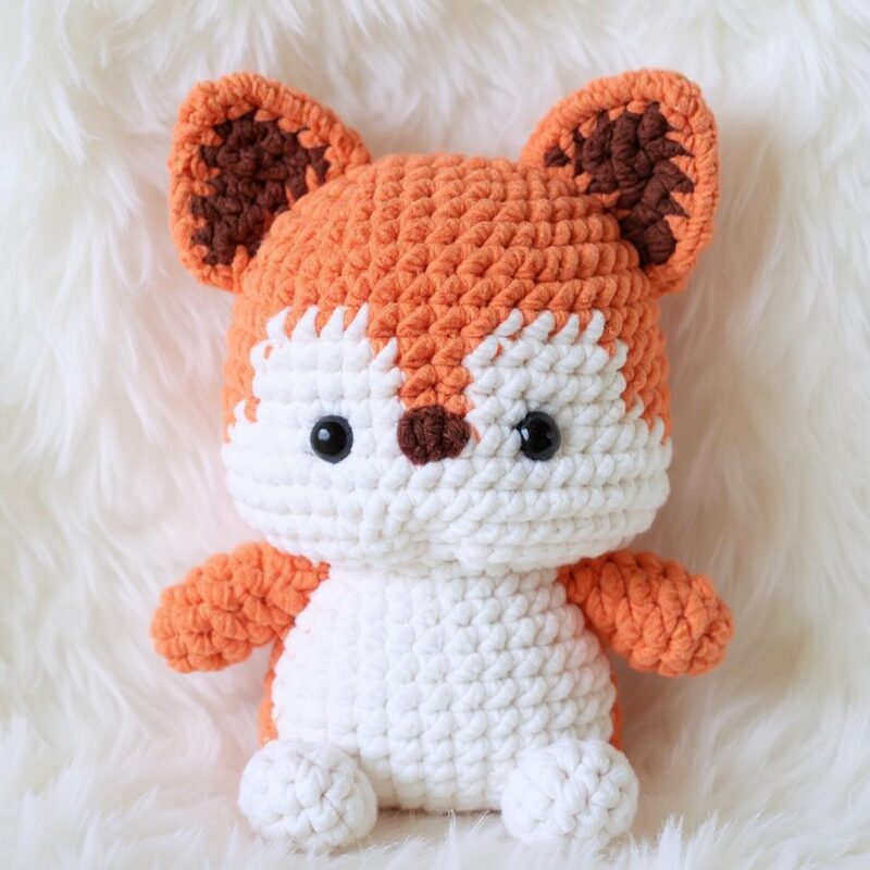 Fox Amigurumi Crochet Pattern - Adorable DIY Stuffed Animal Toy - Instant Download PDF - Image 3