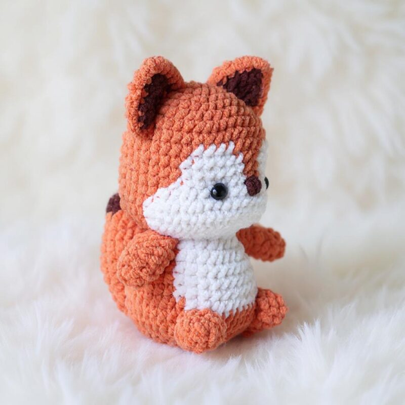 Fox Amigurumi Crochet Pattern - Adorable DIY Stuffed Animal Toy - Instant Download PDF - Image 4